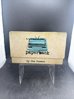 Paperback Board Game Tim Fowers Deck Building Word Game Complete Fowers Games